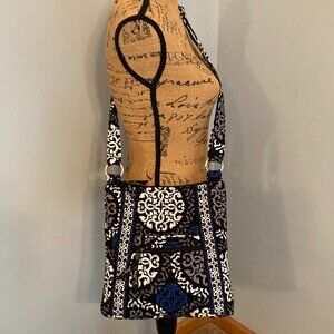 Vera Bradley Hipster Crossbody Bag Canterberry Cobalt